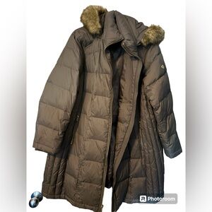 Michael Kors Jacket Womens Puffer Goose Down Long Coat